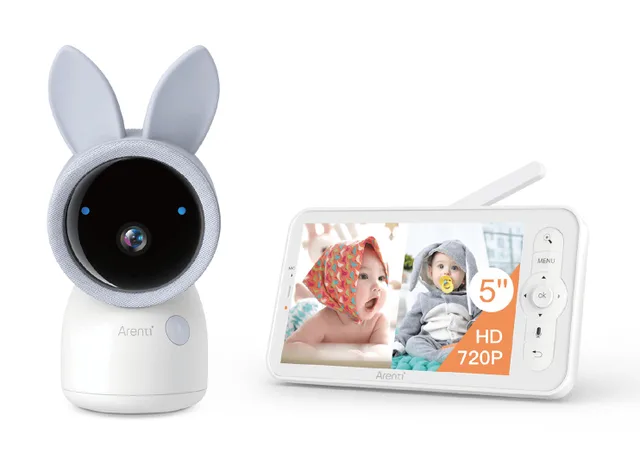 Arenti 4MP Wi-Fi Video Baby Monitor Kit With LCD Screen