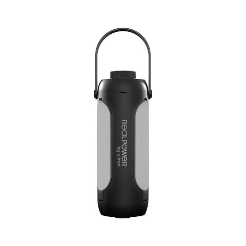 RealPower LED Outdoor Light 190,Solar,Schwarz,6.000mAh