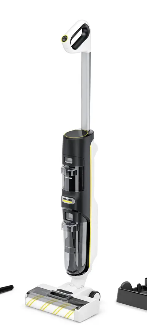KäRcher FCV 4 Battery Dry Wet Bagless 180 W Black White