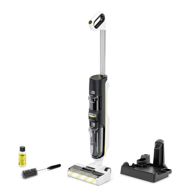 KäRcher FCV 4 Battery Dry Wet Bagless 180 W Black White