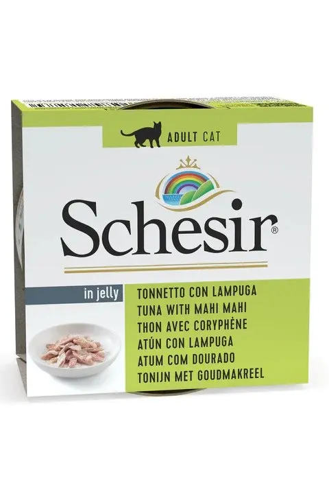 SCHESIR In Jelly Tuna With Mahi Mahi - Wet Cat Food - 85 G