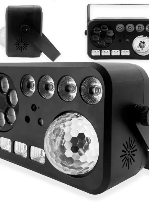 LIGHT4ME PARTY V Lighting Effect LED RGBW-UV 6