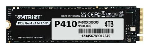 M.2 4TB Patriot P410 PCIe 4.0 5000/4500