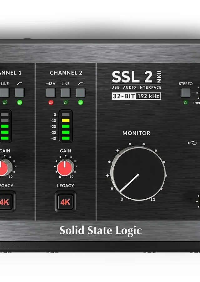 Solid State Logic SSL2 MKII - Interfejs Audio 2x2 USB-C