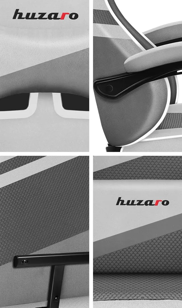 Gaming Chair - Huzaro Force 4.4 White Mesh