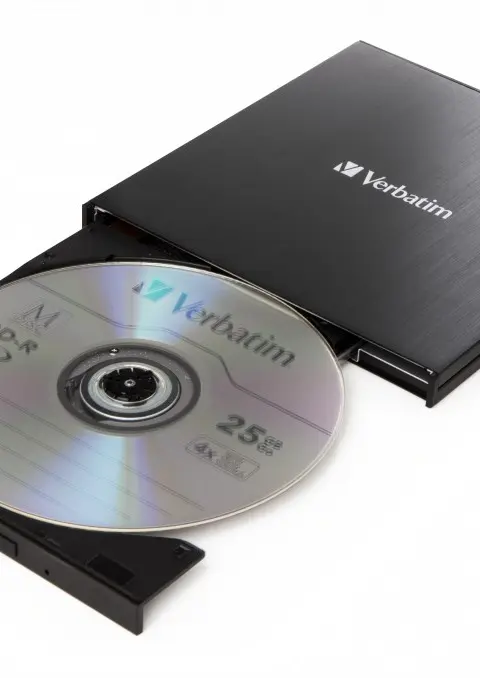 Verbatim 43889 optical disc drive Blu-Ray RW Black