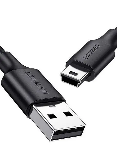Ugreen USB Cable - Mini USB 480 Mbps 3 M US132 (Black)