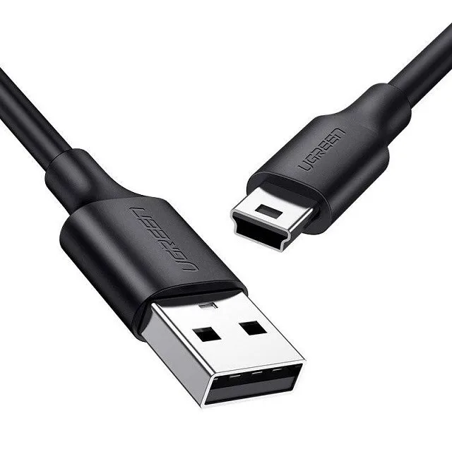 Ugreen USB Cable - Mini USB 480 Mbps 3 M US132 (Black)