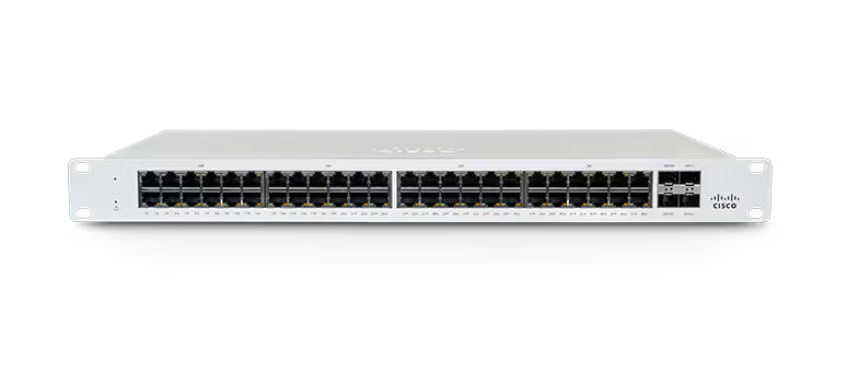 Cisco Meraki MS130-48 Managed L2 Gigabit Ethernet (10/100/1000) Power over Ethernet (PoE) 1U White