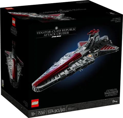 LEGO Star Wars Republikanischer Angriffskreuzer Der Venator-Klasse 75367