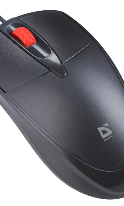MOUSE DEFENDER ICON MB-057 OPTICAL 1000dpi 3P BLACK SILENT CLICK