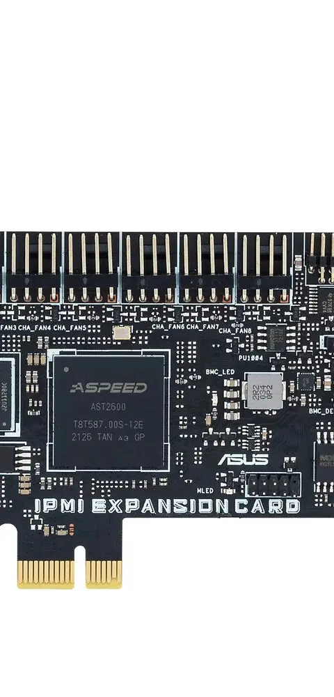 ASUS IPMI EXPANSION CARD-SI interface cards/adapter Internal RJ-45, VGA