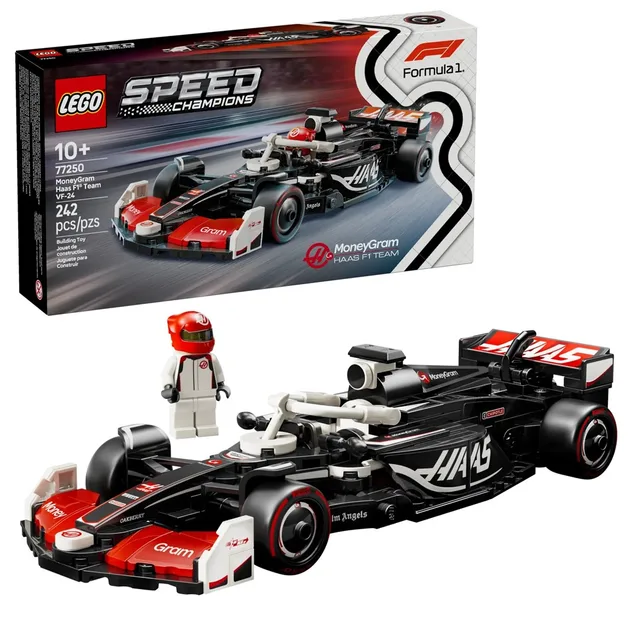 LEGO Speed Champions MoneyGram Haas F1 Team VF-24 Rennauto 77250