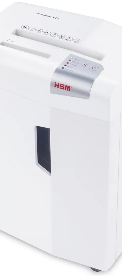 HSM Shredstar X13 Document Shredder 4 X 37 Mm Separate CD-Cutting Mechanism