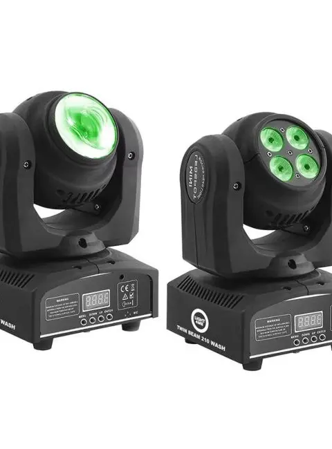 LIGHT4ME TWIN BEAM 210 WASH Mini Moving Head L