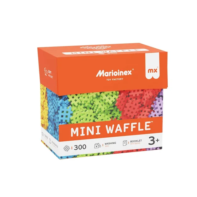 MARIOINEX Mini Waffle Building Blocks 300 Pieces