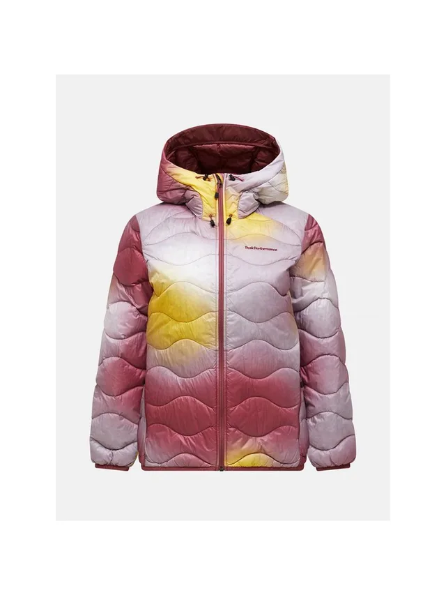 Kurtka Puchowa Damska Peak Performance AOP Helium Down Hood - Aop Rozmiar: S