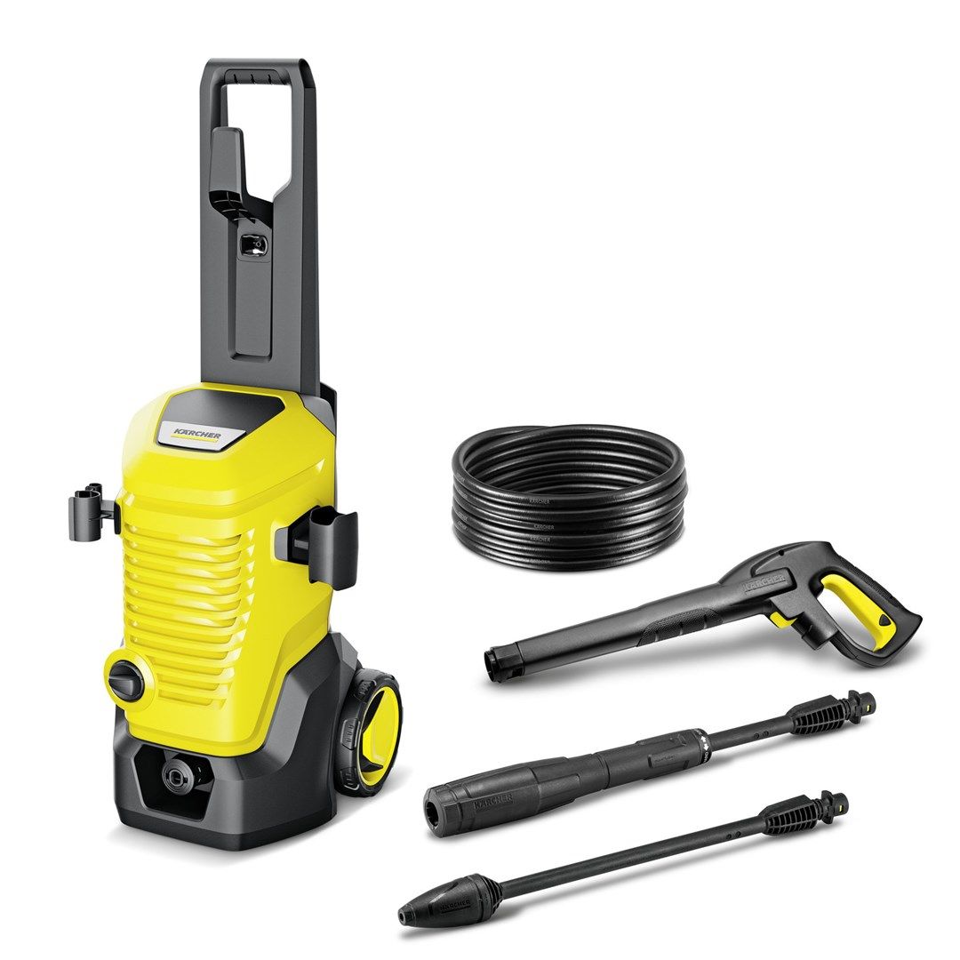 Karcher AG K 5 WCM Pressure Washer Upright Electric 500 L/H Black Yellow