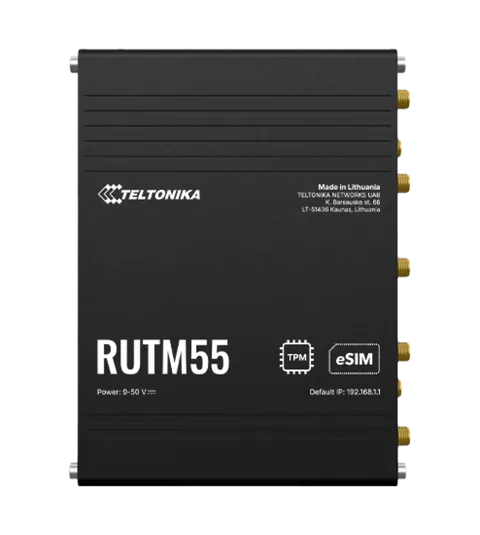 Teltonika Router RUTM55 5G Industrial Router