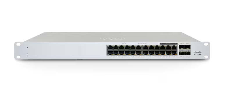 Cisco Meraki MS130-24-HW network switch Managed L2 Gigabit Ethernet (10/100/1000) 1U White