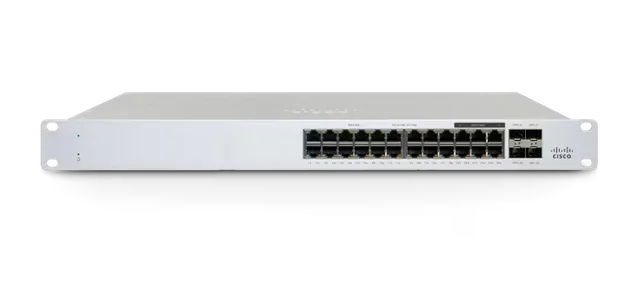 Cisco Meraki MS130-24-HW network switch Managed L2 Gigabit Ethernet (10/100/1000) 1U White