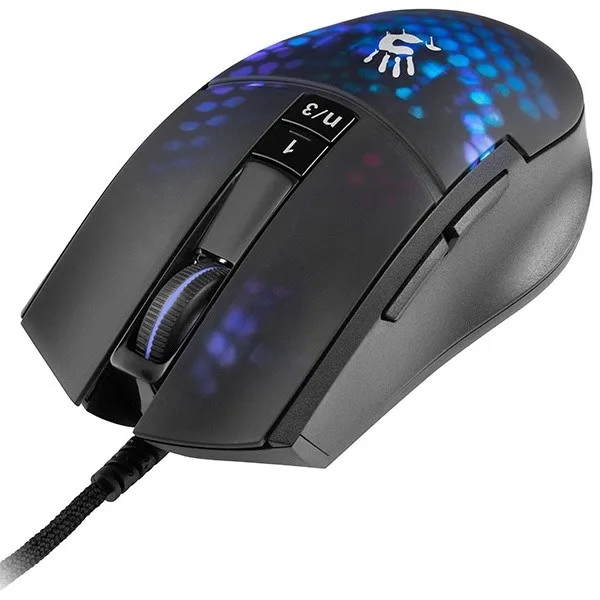 A4Tech BLOODY A4TMYS47113 L65 MAX RGB Honeycomb (Activated) Mouse USB Type-A Optical 12 000 DPI