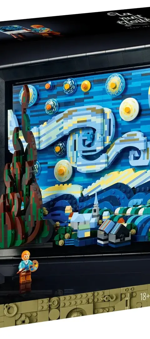 LEGO Ideas - Vincent Van Gogh - Sternennacht