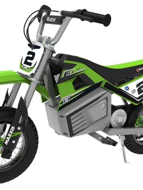 Razor Dirt Rocket SX350 McGrath Electric Scooter 1 Seat(S) 22 Km/H Black Green Grey White