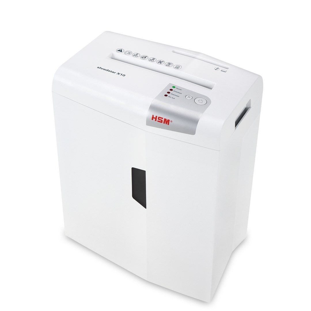 HSM Shredstar S10 Document Shredder 6 Mm Separate CD-Cutting Mechanism