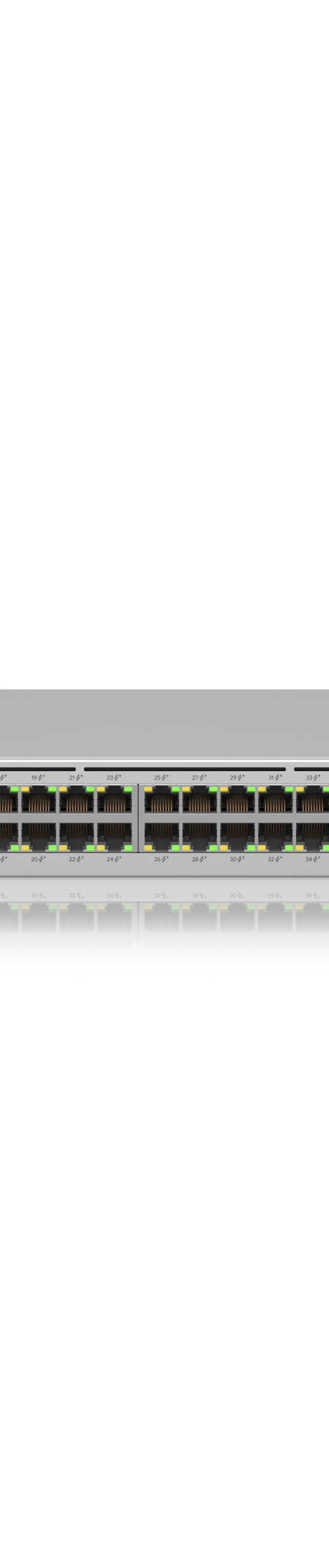Ubiquiti UniFi Pro 48-Port PoE Managed L2/L3 Gigabit Ethernet (10/100/1000) Power over Ethernet (PoE) 1U Silver