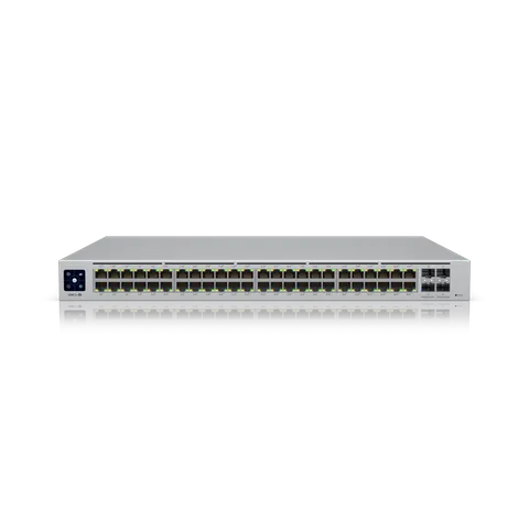 Ubiquiti UniFi Pro 48-Port PoE Managed L2/L3 Gigabit Ethernet (10/100/1000) Power over Ethernet (PoE) 1U Silver
