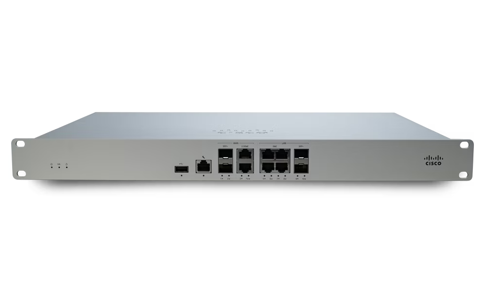 Cisco Meraki MX105-HW hardware firewall 3 Gbit/s
