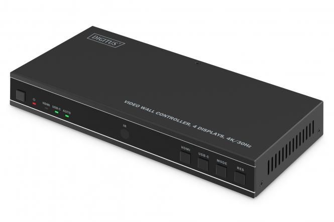 DIGITUS HDMI Video Wall Controller 4Displays 4K/30Hz