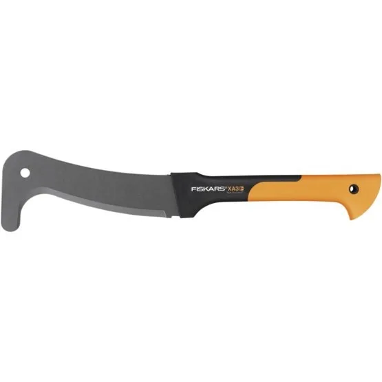 Fiskars 1003609 Black Grey Orange Fixed Blade Knife
