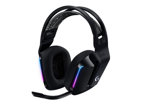 Logitech G733 LIGHTSPEED Wireless RGB Gaming Headset - Black