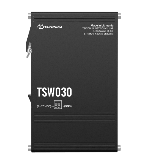 Teltonika Switch TSW030 8x RJ45 100Mb/s, IP30