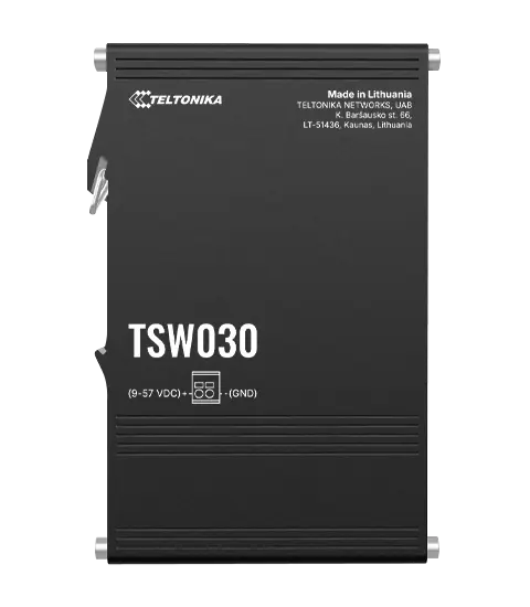 Teltonika Switch TSW030 8x RJ45 100Mb/s, IP30