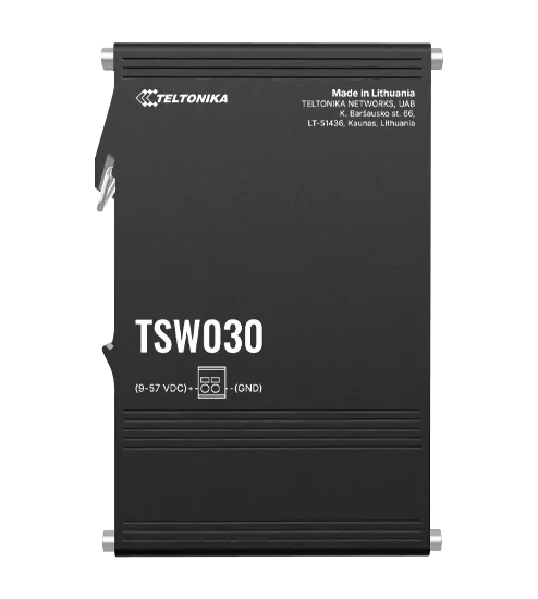 Teltonika Switch TSW030 8x RJ45 100Mb/s, IP30
