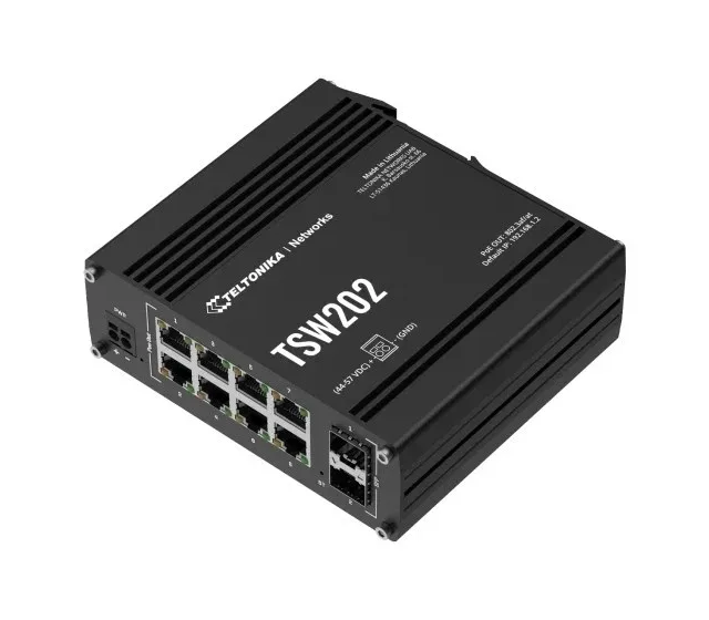 PoE+ L2 managed Switch 8 10/100/1000, 2 SFP ports