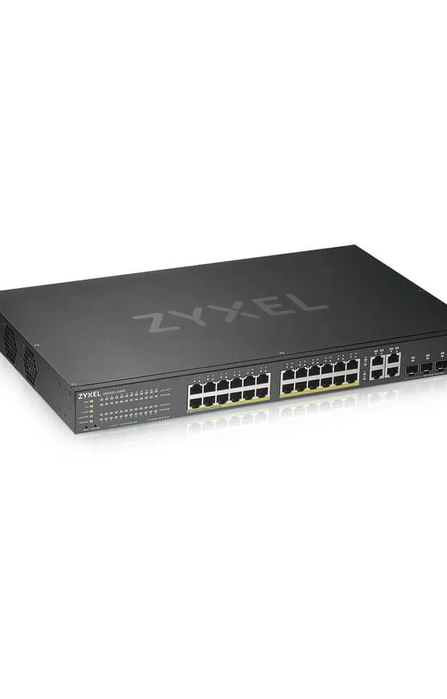 Zyxel GS1920-24HPV2 Managed Gigabit Ethernet (10/100/1000) Power over Ethernet (PoE) Black