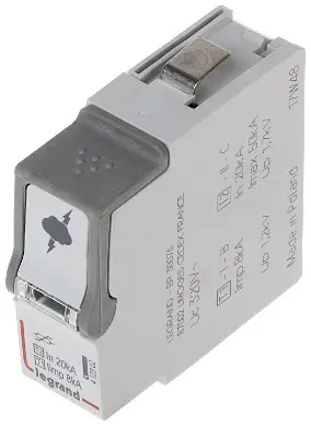 Legrand Surge Arrester Insert B C 8kA 320V