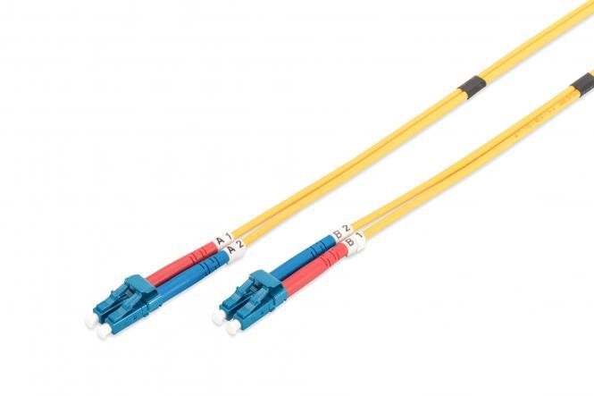 Fiber Optic Singlemode Patch Cord, LC / LC