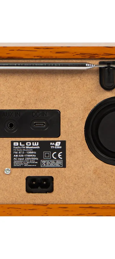 Portable Analog AM/FM Radio BLOW RA9 V.2