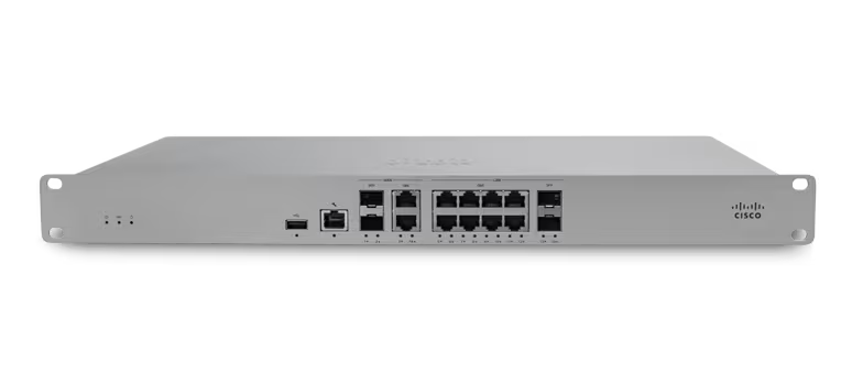 Cisco Meraki MX85-HW hardware firewall 1U 1 Gbit/s