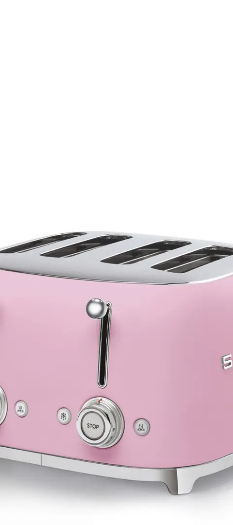 Smeg 50'S Style Toaster TSF03PKEU Pink