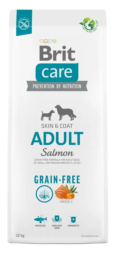 BRIT Care Adult Salmon - Dry Dog Food - 12 Kg