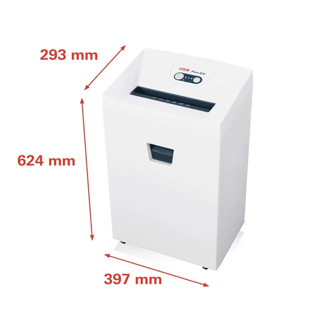 HSM Pure 420 Document Shredder 4.5 X 30 Mm