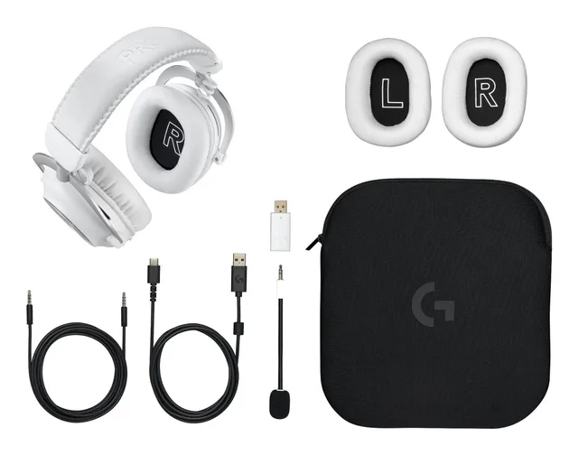 Logitech PRO X 2 LIGHTSPEED Wireless Gaming Headset - White
