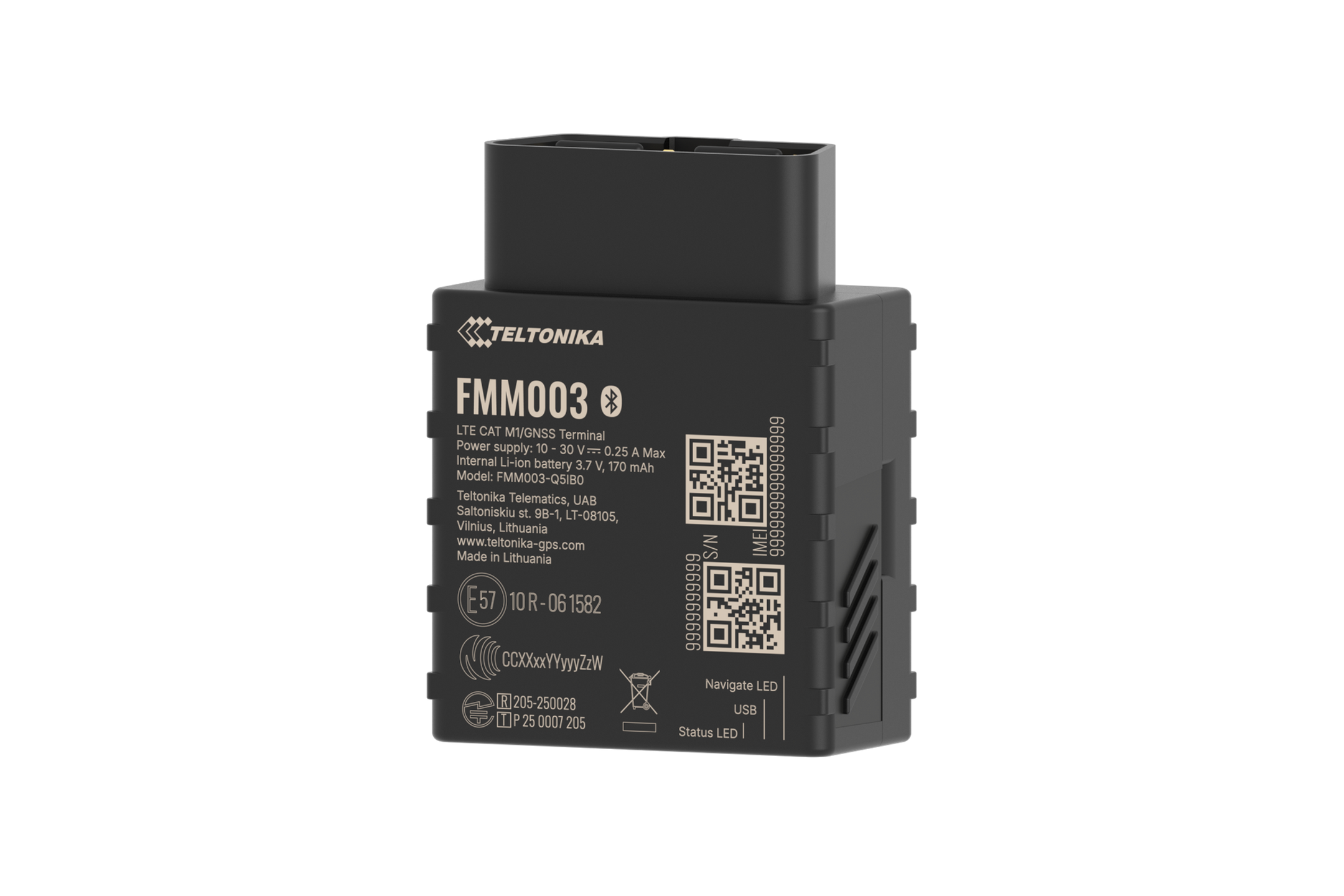 Teltonika · Tracker GPS · FMM003 · Fahrzeug · LTE/GSM/BLE 4.0