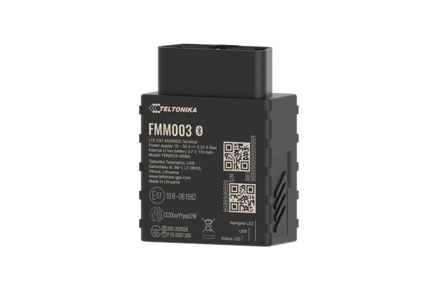 Teltonika · Tracker GPS · FMM003 · Fahrzeug · LTE/GSM/BLE 4.0